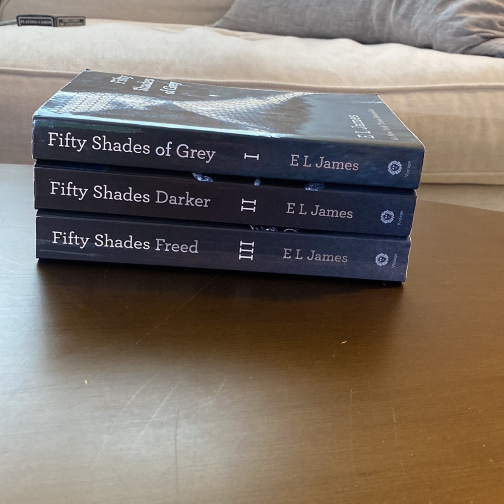 Fifty Shades Trilogy Book Set- Softcover - Picture 3 of 3